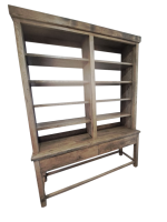Oak display cabinet or Bookshelf - Image 2