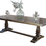 pedestal Square leg table