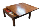 Coffee table with opening, sliding top - Image 2