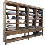 Oak display cabinet or Bookshelf