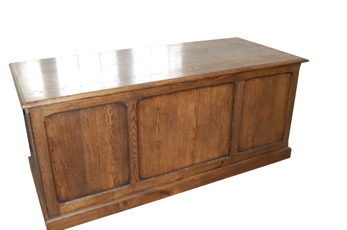 Oak desk - Image 2