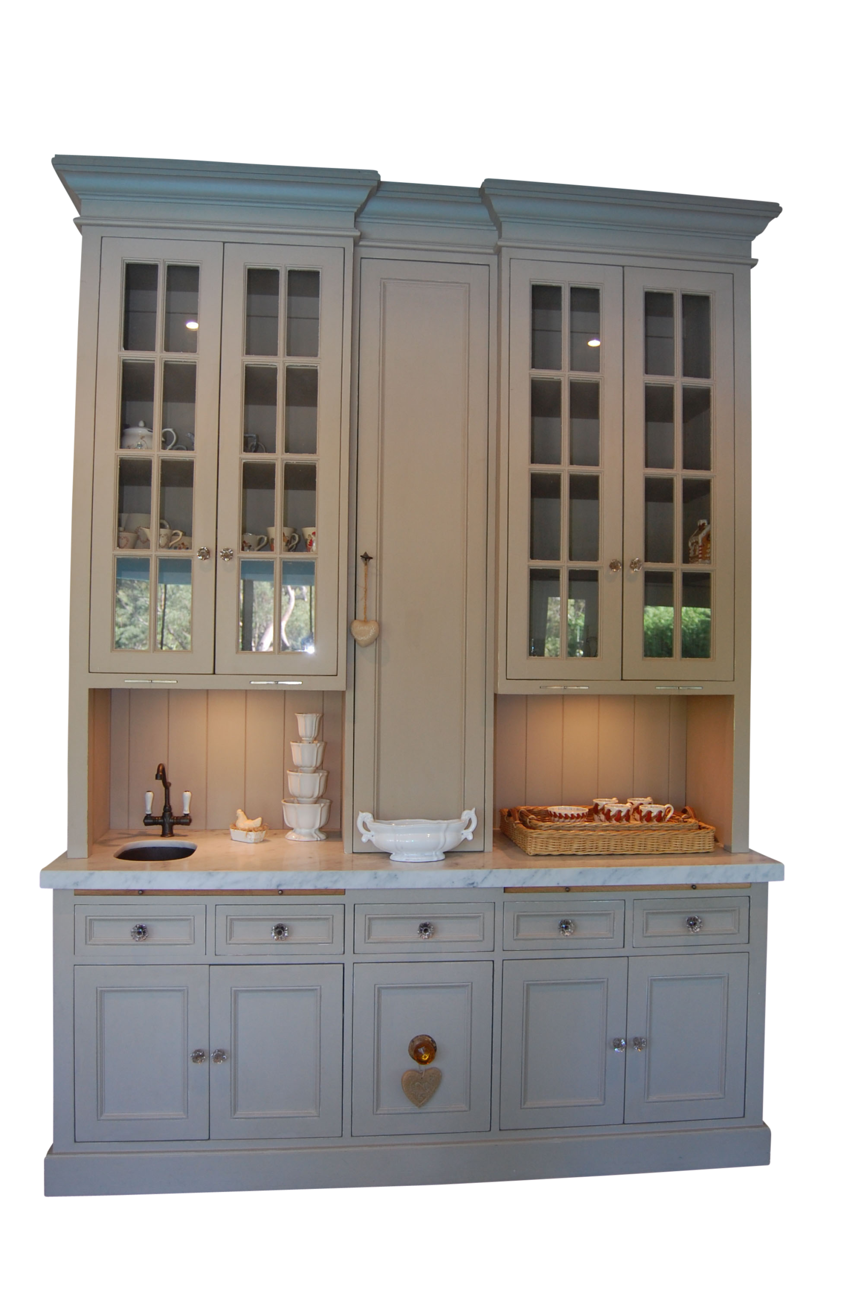 New Display units - Kitchen unit with sink Typical Kitchen style dresser - Image 1
