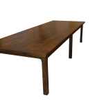 Six leg table with square legs