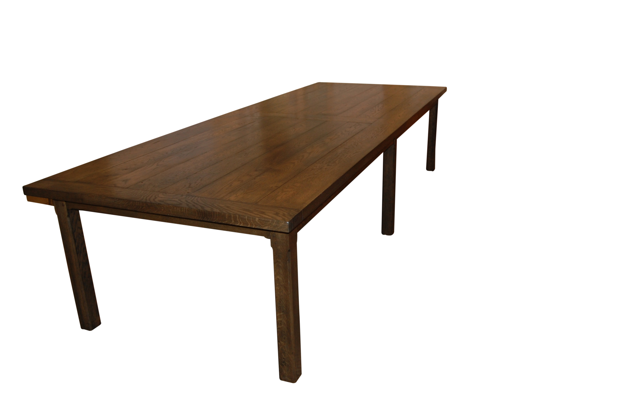 New table - 6 legged table Six leg table with square legs - Image 1