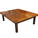 Square leg coffee table