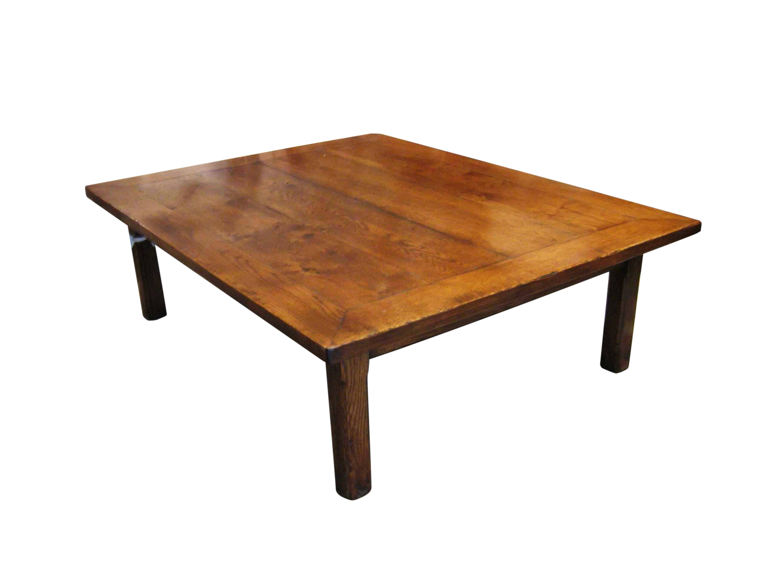 coffee table - oak with square legs Square leg coffee table - Image 1